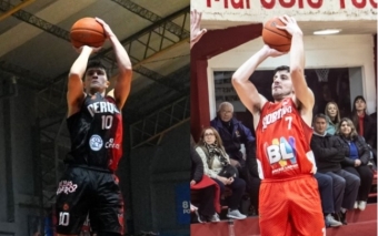 Emi Polese (Derqui) y Fran Ruíz (Sportivo)