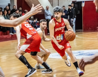Pablo Bruna en la conducción de Sportivo hacia la semifinal