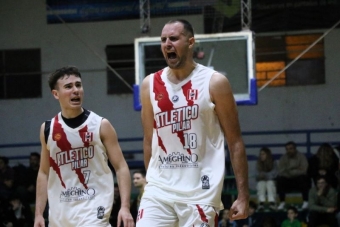 Matías Pereyra lo grita y Martín Longo lo secunda en el triunfo del Rancho en Campana.